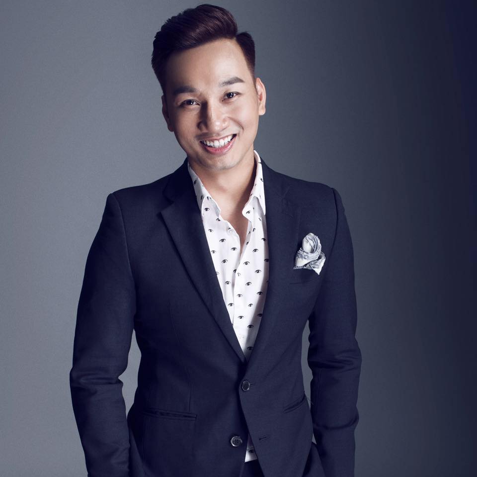 MC Thành Trung trong chương trình truyền hình