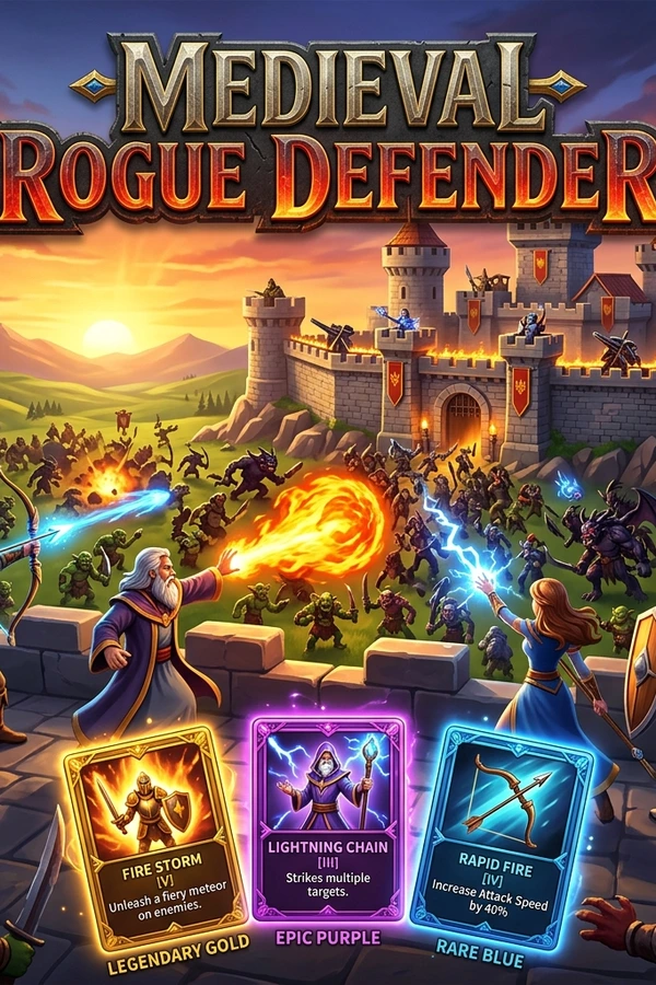 Vương Quốc Thủ Thành: Medieval Rogue Defender