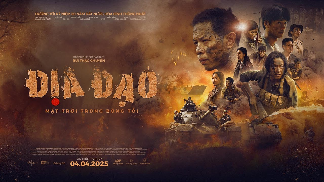 Review phim Địa Đạo: Mặt Trời Trong Bóng Tối (2025): Chiến tranh qua đôi mắt người ở lại