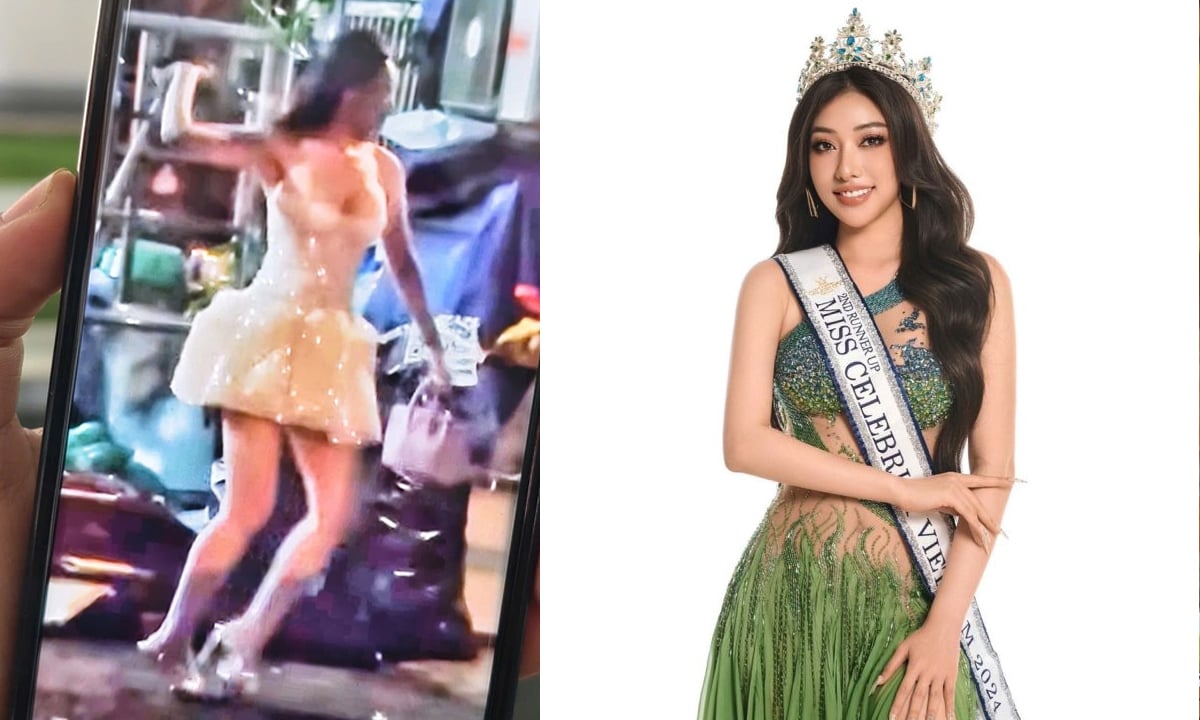 Á hậu Bùi Thị Mỹ Duyên lên tiếng về clip ném gạch gây xôn xao mạng xã hội
