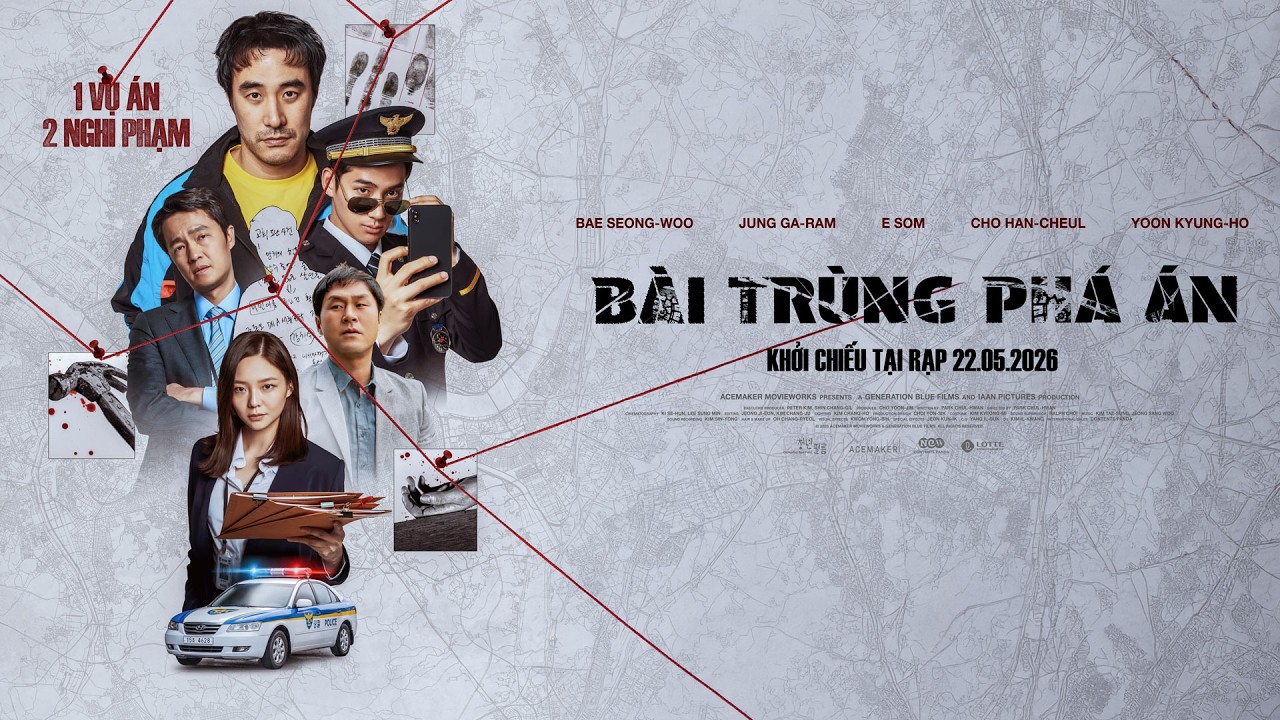 Review phim Bài Trùng Phá Án (2026): Hành động – hình sự – hài. Đạo diễn: Park Chul-hwan