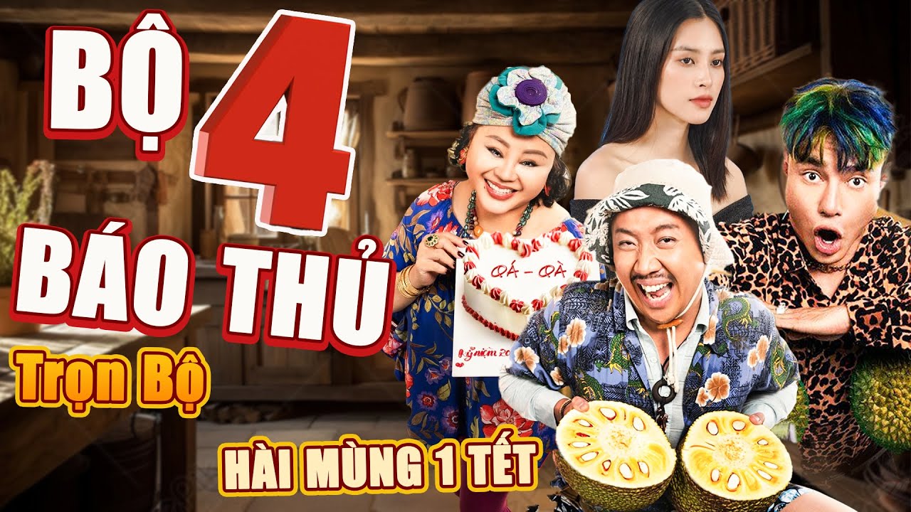 Review phim Bộ Tứ Báo Thủ (2025): Hài tết của Trấn Thành