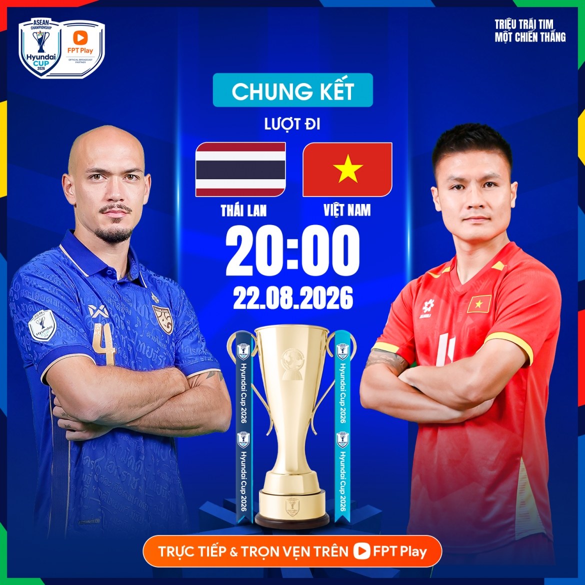 Chung kết ASEAN Cup 2026 Việt Nam - Thái Lan: lịch thi đấu, điểm nóng và chìa khóa vô địch