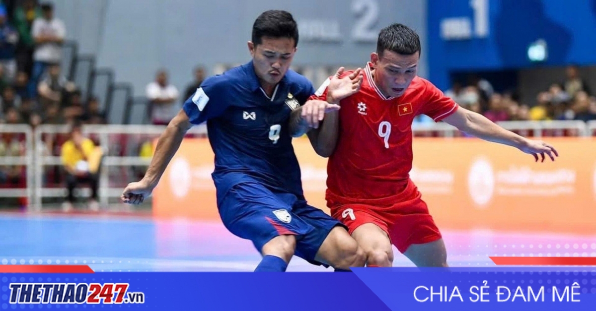 Futsal Việt Nam ngược dòng ngoạn mục: Từ 0-3 hòa Thái Lan 3-3, nuôi hy vọng vô địch Continental Championship 2026