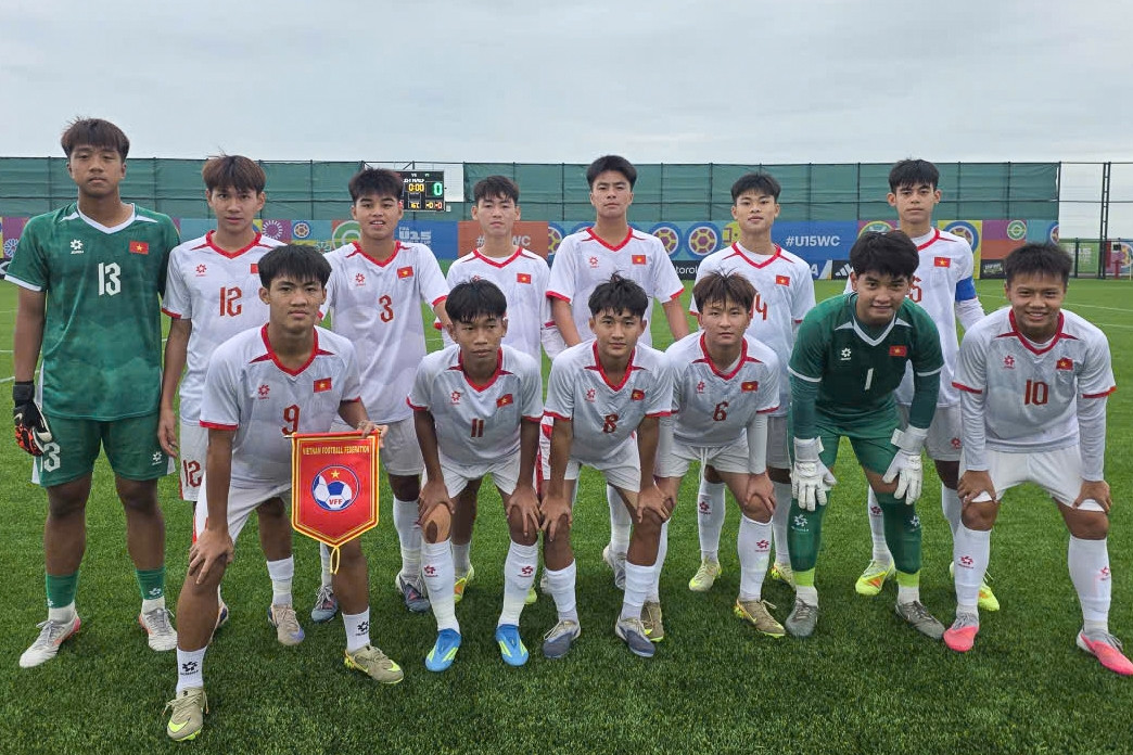 U15 Việt Nam vs U15 Hungary (2-3): Màn rượt đuổi tỷ số nghẹt thở khép lại hành trình World Cup 2026
