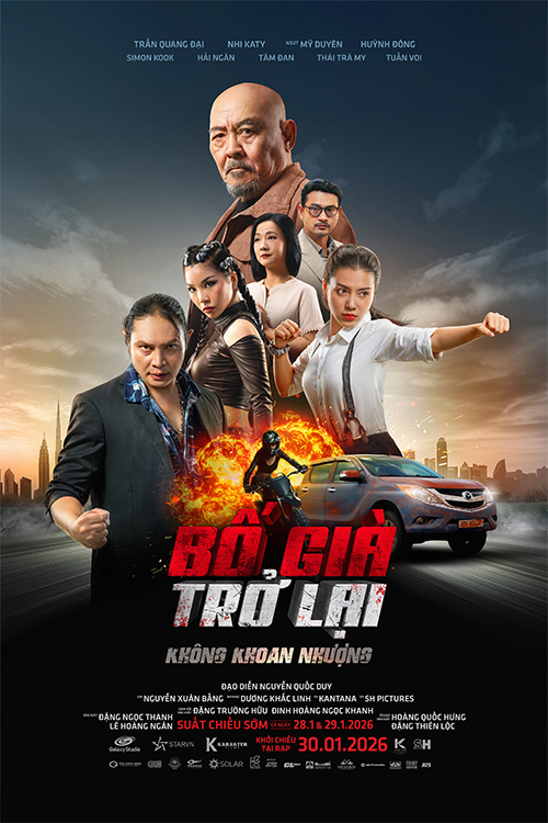 Review phim Bố Già Trở Lại (The Godfather Returns, 2026): Taken phiên bản Việt — hành động mãn nhãn, tình cha con xúc động