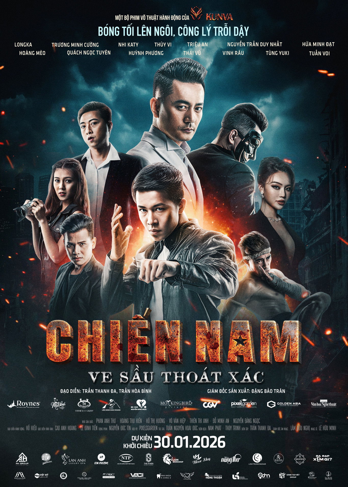 Review phim Chiến Nam: Ve Sầu Thoát Xác (CHIEN NAM: The Shedding Cicada, 2026): Hành trình 10 năm và cuộc đối đầu giữa công lý và tội phạm thời đại mới