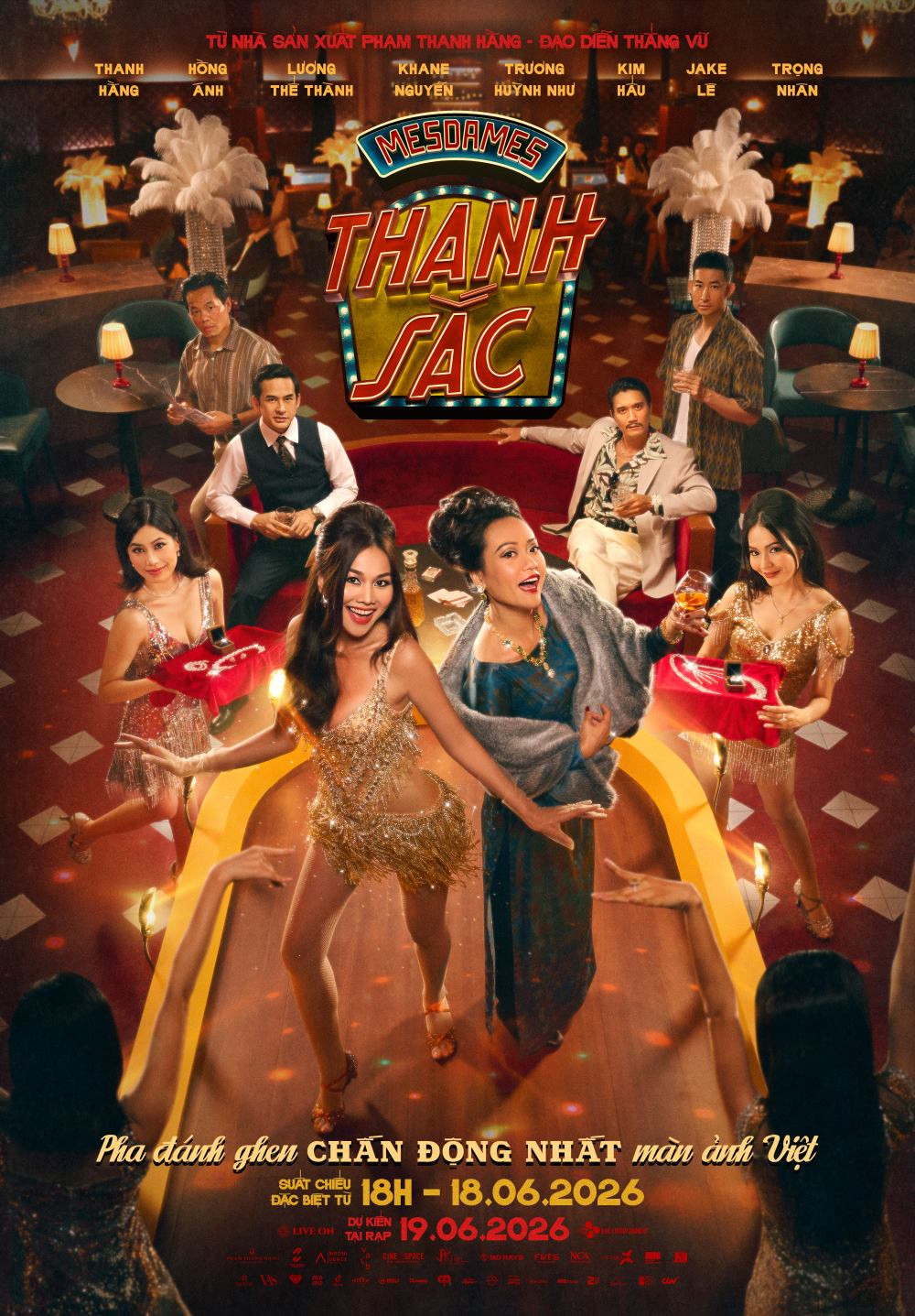 Review phim Mesdames Thanh Sắc (2026): Cuộc chiến đánh ghen chấn động Sài Gòn thập niên 60